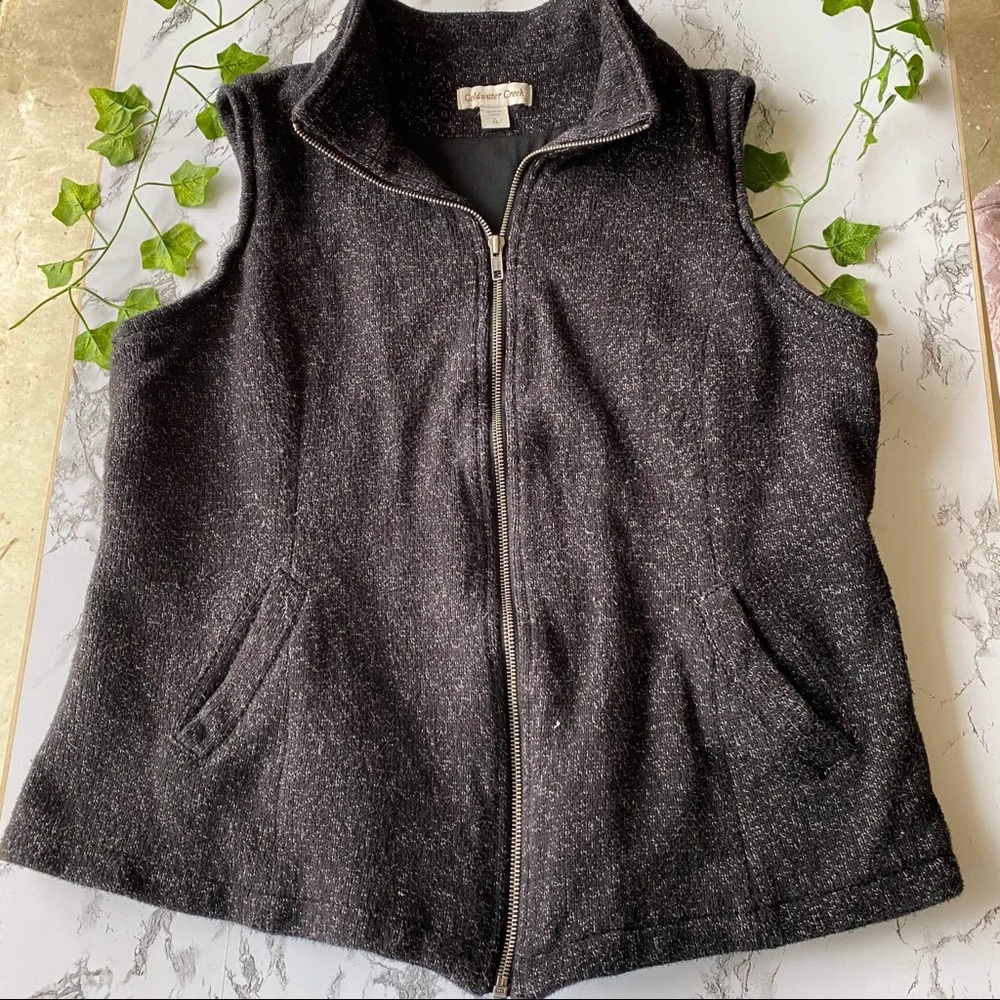 Coldwater Creek Black Vest